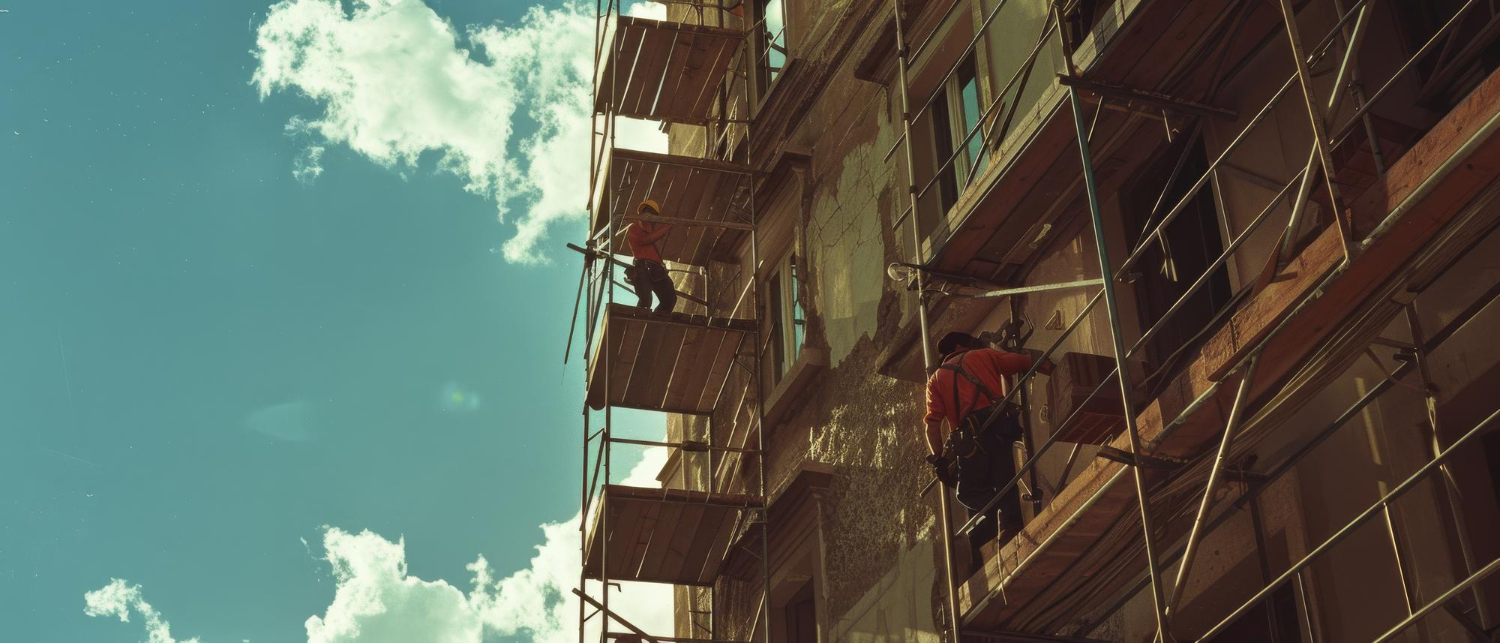 שיפוץ בניין